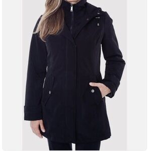 New HFX Performance Women’s All Weather Water Resistant Trench Coat